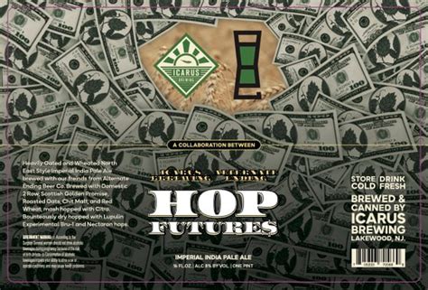 Hop Futures Icarus Brewing Delivery Pickup Ordering