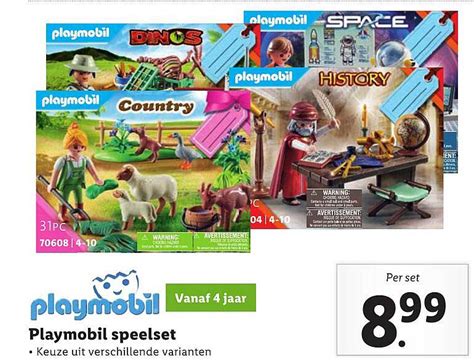 Playmobil Speelset Aanbieding Bij Lidl 1Folders Nl