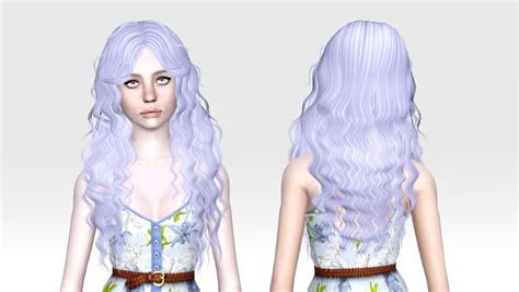 Newsea Nightwish Curly Hairstyle Retextured By Sjoko Sims 3 Hairs