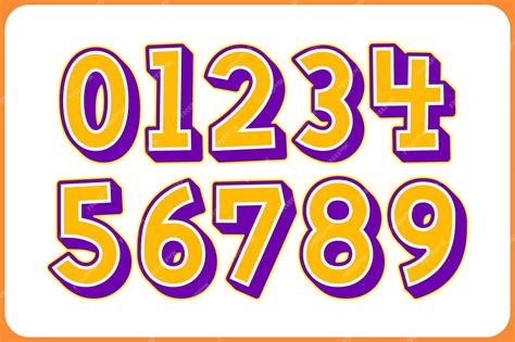 premium vector versatile collection  score numbers