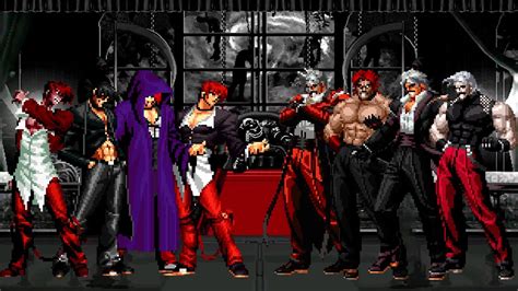 KOF Mugen Iori Yagami Team Vs Rugal Bernstein Team YouTube