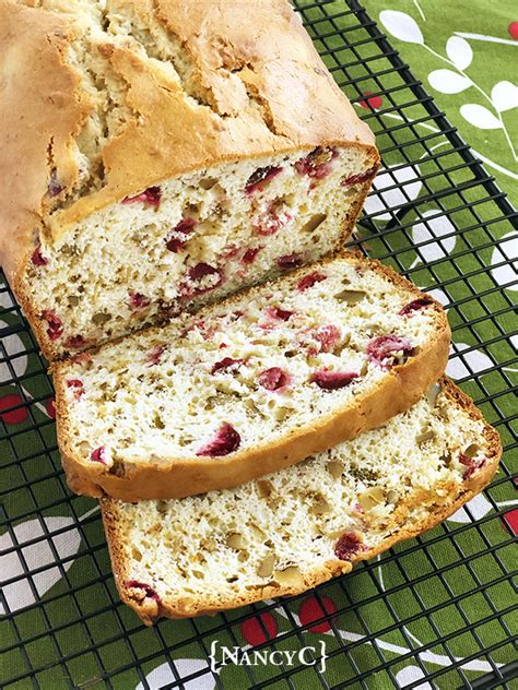 Cranberry Nut Cream Cheese Bread Nancyc