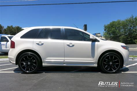 Ford Edge with 22in Lexani R-Twelve Wheels exclusively from Butler ...