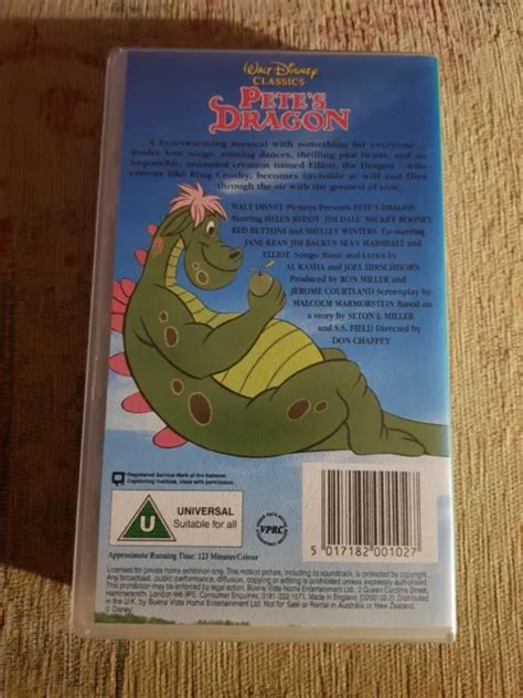 Walt Disney Classics Pete S Dragon Vhs Picclick Uk