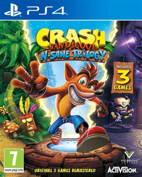 Crash Bandicoot N Sane Trilogy PS4 Play Perú Store