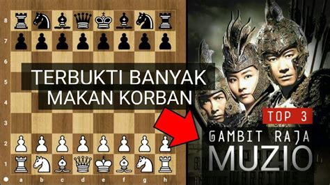 Top Jebakan Catur Mematikan Di Pembukaan Muzio Gambit Raja Part