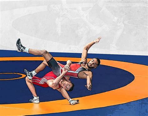 Wrestling Mat Cover Welcome To The Grip International