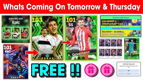 What Is Coming On Tomorrow Monday Next Thursday In EFootball 2024