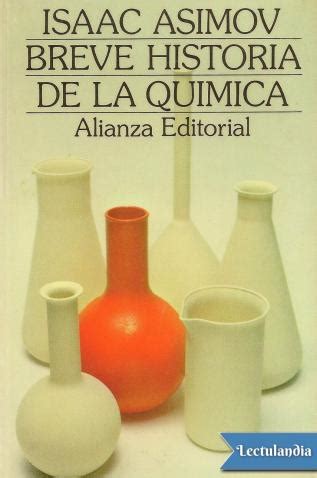 Breve historia de la química Isaac Asimov Descargar epub y pdf