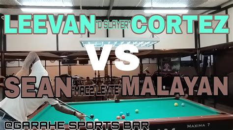 Leevan The Slayer Corteza VS Sean Mark Macmac Leyte Malayan