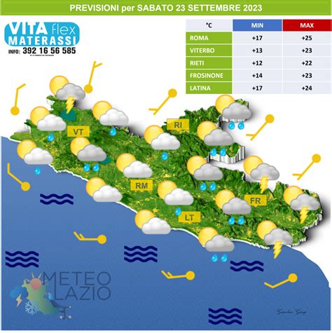 Bollettino Meteo Per OGGI 23 Settembre 2023 E DOMANI 24 Settembre 2023