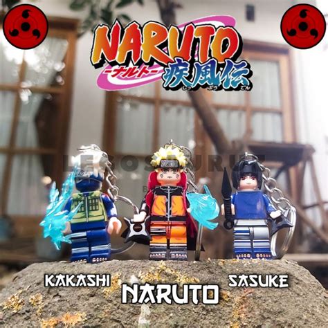 Jual Gantungan Kunci Lego Naruto Shippuden Lego Keychain Minifigure