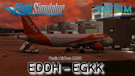 MSFS 2020 Live Real World EasyJet Ops Fenix Airbus A320 Hamburg