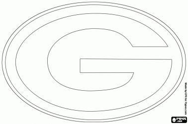 Green Bay Packers Logo Coloring Page - Christopher Myersa's Coloring Pages