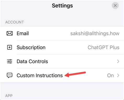 How To Use Custom Instructions In Chatgpt