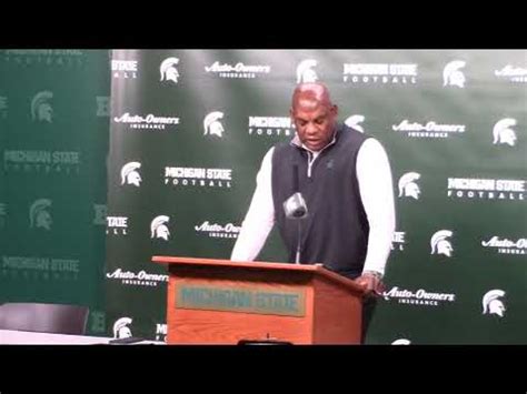 Michigan State Coach Mel Tucker introduces 2023 recruiting class