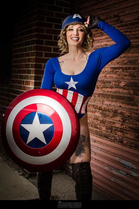 Captain America Cosplay R Ericafettcosplay