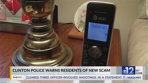 Clinton Police Warn Neighbors About Spoofing Scam Youtube