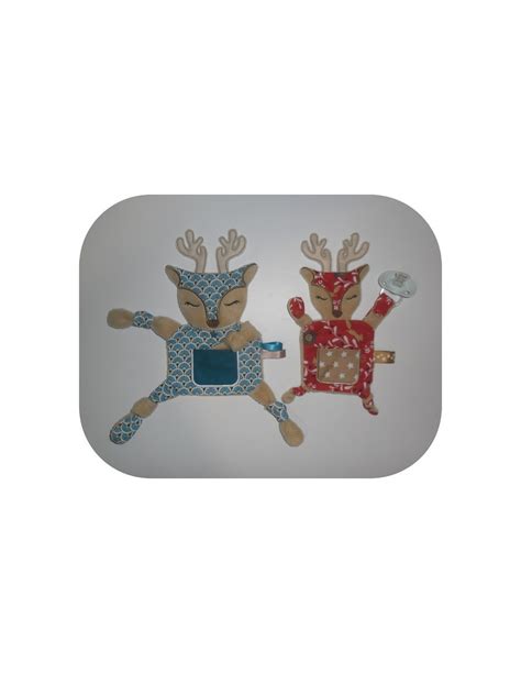 Motif De Broderie Doudou Cerf Broder Tout Dans Le Cadre