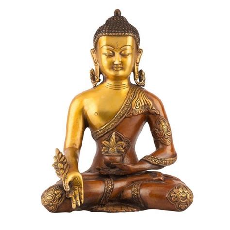 Sri Vignesh Pooja Store Brown Brass Buddha Statue At Rs 15000 In Chennai