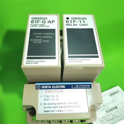 Jual Water Level Control Relay Wlc Omron F G Ap F Floatless