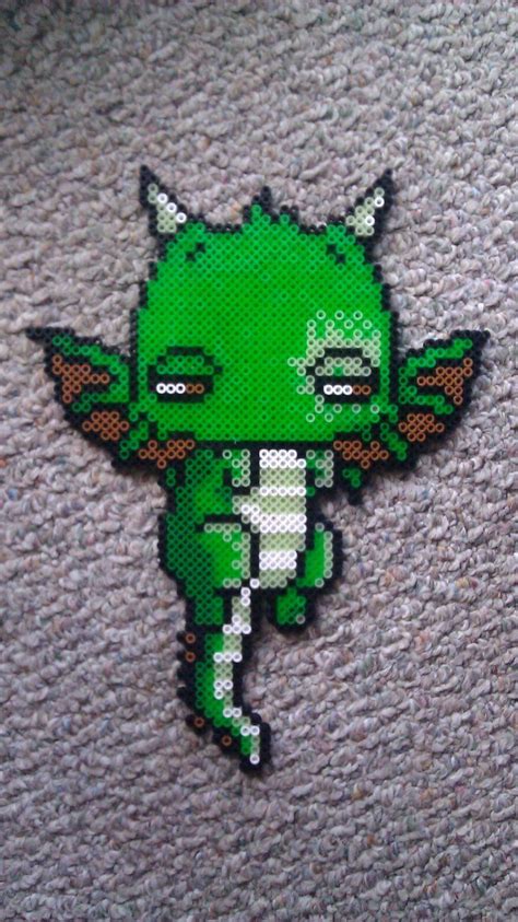 Dragon Baby Perler Beads By Gwennistars Melty Bead Patterns Pearler