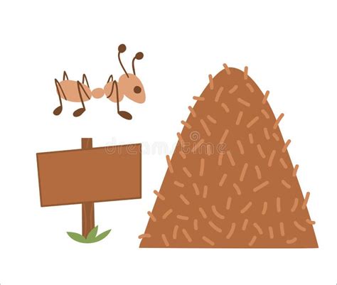 Vector Cartoon Anthill Stock Illustrations 761 Vector Cartoon Anthill