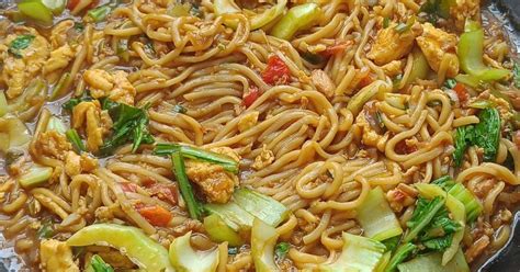 Resep Mie Goreng Nyemek Pake Mie Frozen Oleh Aurelia Evelinadine