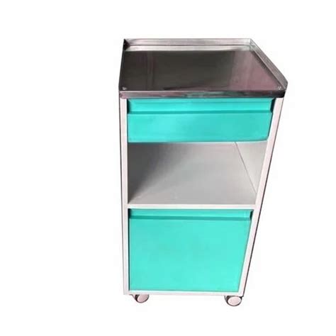 Mild Steel Hospital Deluxe Bedside Locker Color Coated At Rs 5000 In