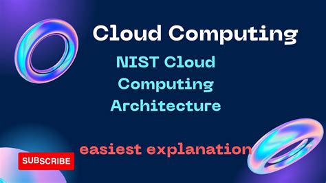 Nist Cloud Computing Reference Architecture Easy Explanation Youtube