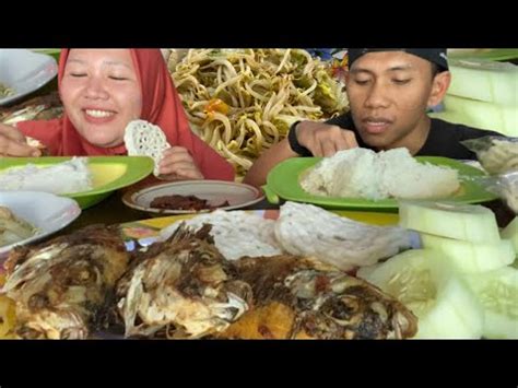 Ikan Nila Goreng Tumis Toge Pedas Lalapan Timun Dan Krupuk Youtube