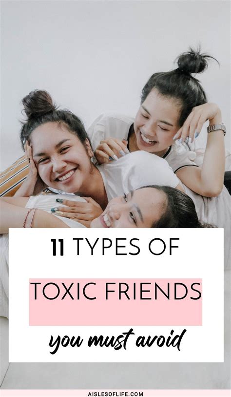 11 Types Of Toxic Friends To Avoid Signs Of A Friend Is Toxic How To Handle Fake Friendships