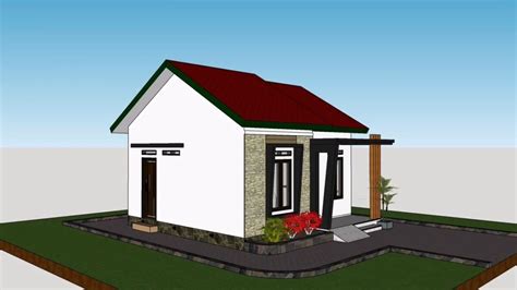 Small House Plan X Meter Home Design X Feet Beds House Plans D