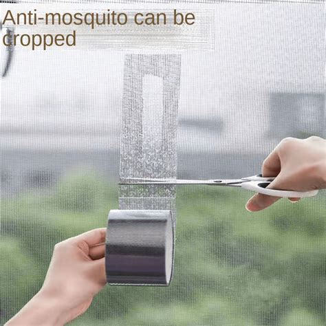 Self Adhesive Window Screen Repair Patch Anti Mosquito And Anti Insect Prevent Windows Netting