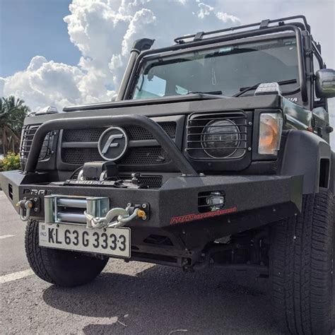 Buy Winch Bumper For Force Gurkha Bs Iv Automods