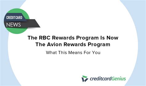 How To Use Your RBC Avion Rewards CreditcardGenius