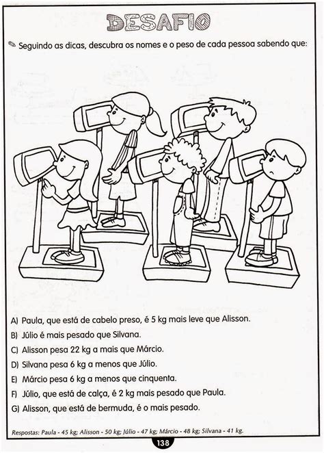 CLUBE DA COR ATIVIDADES ESCOLARES 50 ATIVIDADES DE MATEMÁTICA PARA O