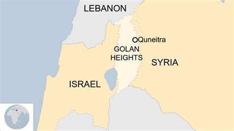 syria-israel-golan-map - Newscast Pratyaksha English