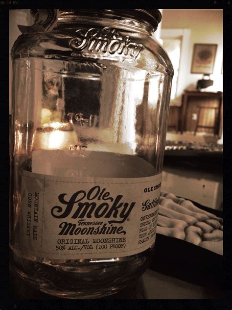 Moonshine Whiskey Bottle