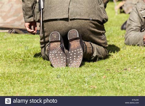 Hobnail Boots Stock Photos & Hobnail Boots Stock Images - Alamy