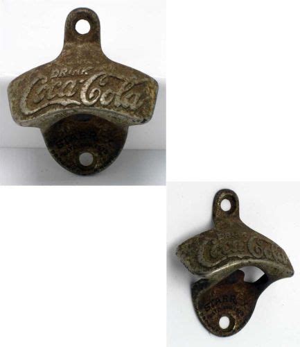 COCA COLA STARR X SODA POP BOTTLE OPENER PATENT 1925 By BROWN Co