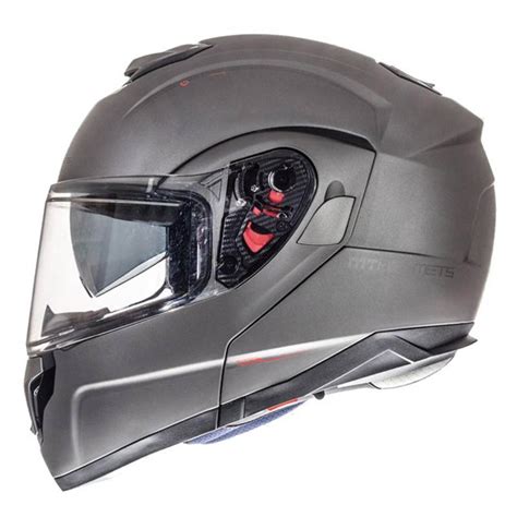 Casco Mt Atom Sv Solid Antracita Mate Modular V Cascos