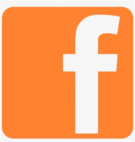 Orange Facebook Logo Related Keywords - Orange Facebook Logo - 987x987 ...