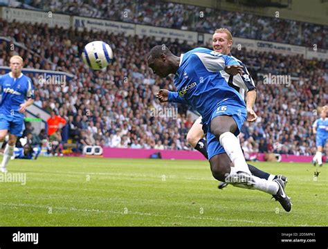 Birmingham City's Emile Heskey scores his teams third goal Stock Photo ...