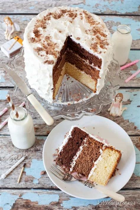 Triple Chocolate Layer Cake Littlesugarsnaps