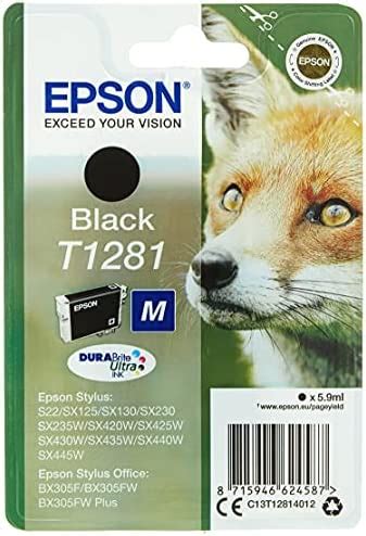 Epson T Cartouche D Encre D Origine Durabrite Ultra Noir Fiche