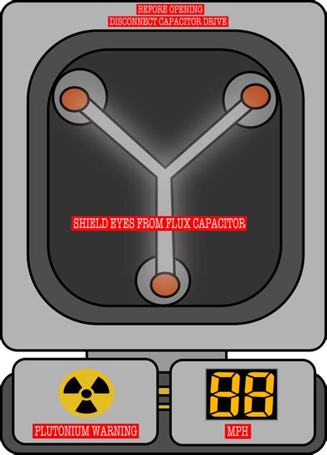 Flux Capacitator Openclipart