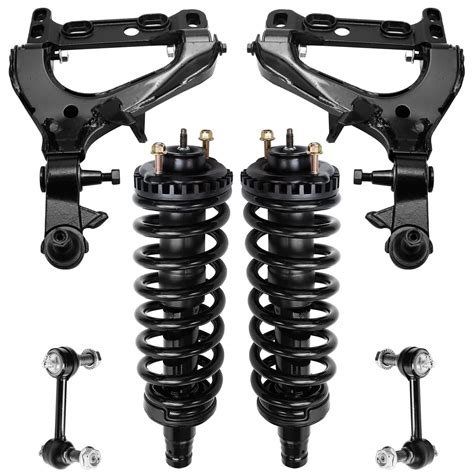 Detroit Axle 6pc Front Lower Control Arm With Ball Joints Complete