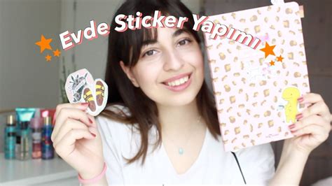 Sticker Yapimi Evde Kendi Etiketini Yap Diy Youtube