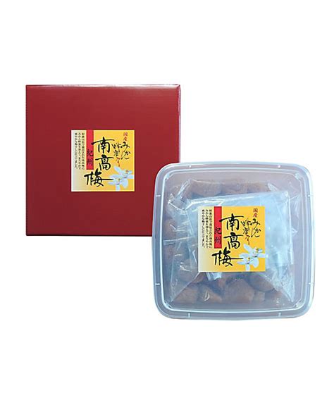 紀州南高梅 みかん蜂蜜入梅干（塩分約5％） 梅の丸長ウメノマルチョウ 三越伊勢丹オンラインストア・通販【公式】